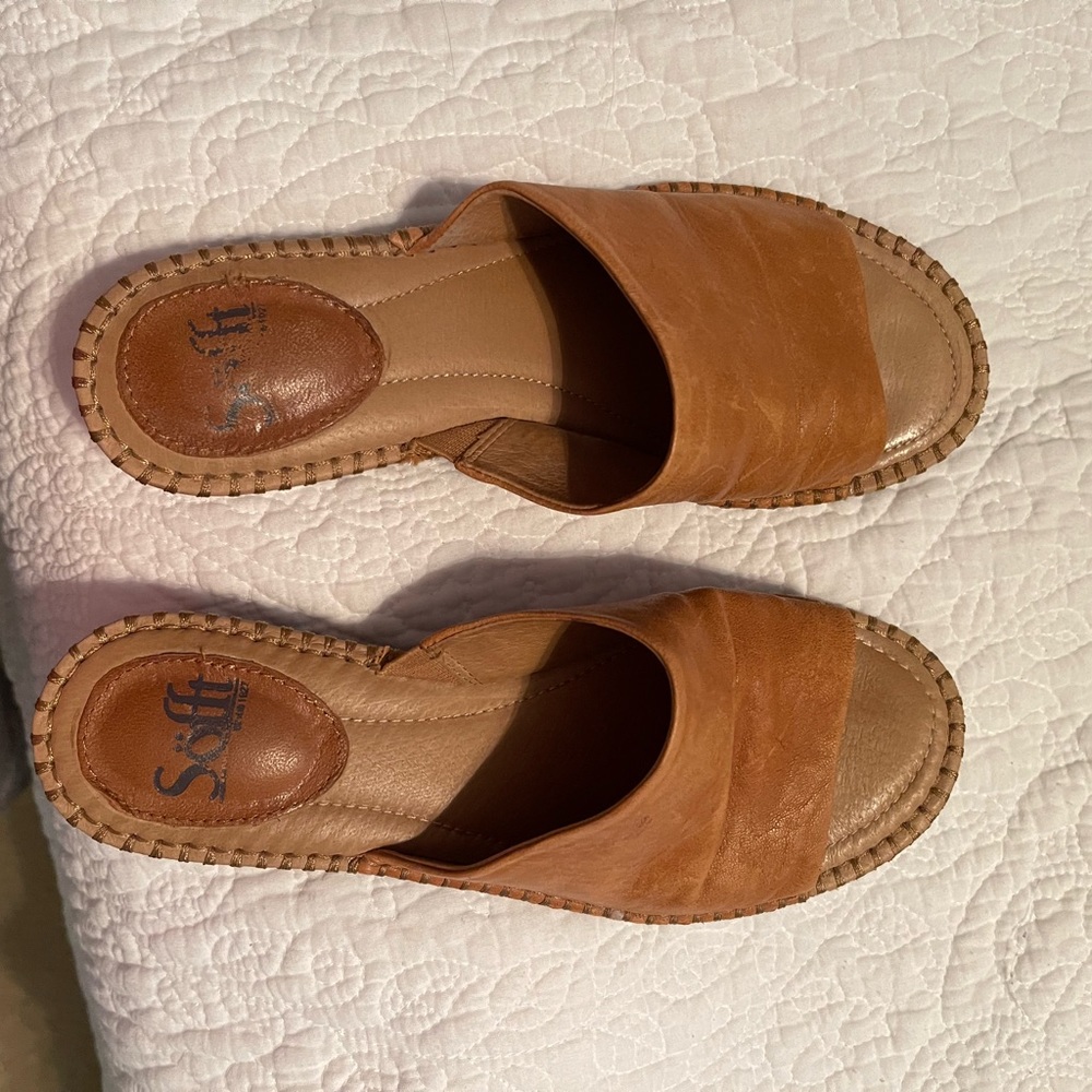 SOFT slip on shoes size 8